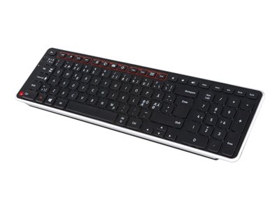 Contour Balance - Clavier - sans fil - Bluetooth, 2.4 GHz - Allemand