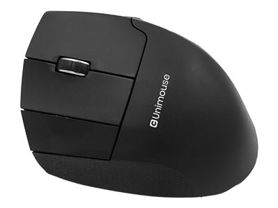 Contour Unimouse - Souris verticale - ergonomique - pour gauchers - 7 boutons - sans fil