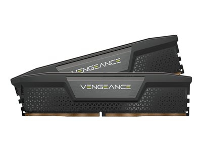 CORSAIR Vengeance - DDR5 - kit - 32 Go: 2 x 16 Go - DIMM 288 broches - 4800 MT/s / PC5-38400 - CL40 - 1.1 V - mémoire sans tampon - non ECC - noir