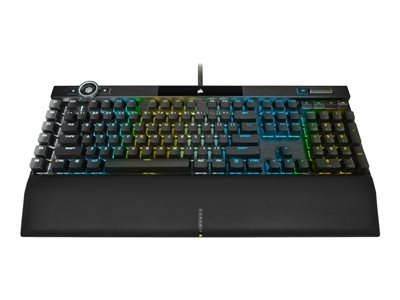 CORSAIR Gaming K100 RGB - Clavier - backlit - USB - US - commutateur : CORSAIR OPX RGB - noir