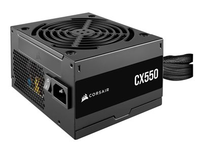 CORSAIR CX Series CX550 - Alimentation électrique (interne) - ATX - 80 PLUS Bronze - 550 Watt - Europe