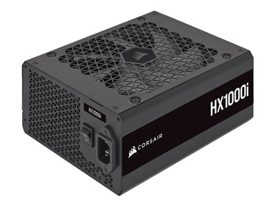CORSAIR HXi Series HX1000i - Alimentation électrique (interne) - bruit très faible - ATX12V 3.0/ EPS12V - 80 PLUS Platinum - CA 100-240 V - 1000 Watt - Europe