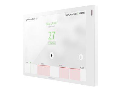 Crestron Room Scheduling Touch Screen TSS-770-W-S - Gestionnaire de salle - sans fil, filaire - 802.11a/b/g/n/ac, Bluetooth - 2.4 Ghz, 5 GHz - 10/100 Ethernet - blanc lisse