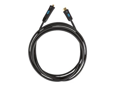 Crestron CBL-4K-USBC-HD Series CBL-4K-USBC-HD-12 - Câble adaptateur - USB-C mâle pour HDMI mâle - 3.66 m - double blindage - noir - support 4K, actif