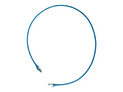 Crestron DigitalMedia Ultra DM-CBL-ULTRA-PC - Cordon de raccordement - RJ-45 (M) pour RJ-45 (M) - 6 m - SFTP - CAT 6a - IEEE 802.3an/IEEE 802.3af/IEEE 802.3at - sans halogène, sans crochet, bloqué - bleu