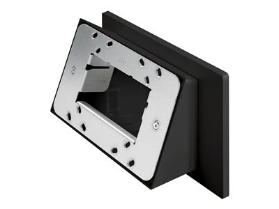 Crestron - Kit de montage (support, 2 faces avant, support de montage en angle, tapis adhésif) - multi-surface - pour écran tactile - plastique - noir uni - montable en surface, encastré dans le mur, fixation sur vitre - pour Crestron TSW-1070, 770/1070; Room Scheduling Touch Screen TSS-1070, 770; TSS-770 Series
