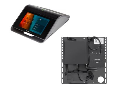 Crestron Flex UC-M50-NC-T - Pour les salles moyennes de Microsoft Teams - kit de vidéo-conférence (console d'écran tactile, mini PC, convertisseur HDMI vers USB 3.0) - noir - power adapter included