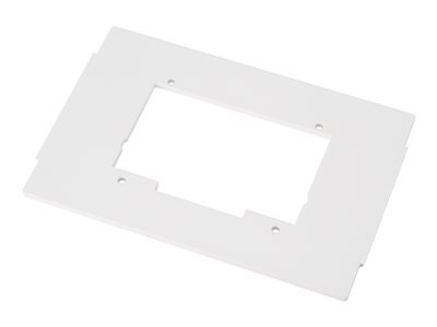 Crestron - Composant de montage (panneau de protection) - plastique - blanc - boîtier - pour Crestron TSW-1070-W-S; Touch Screen TSW-770-W-S
