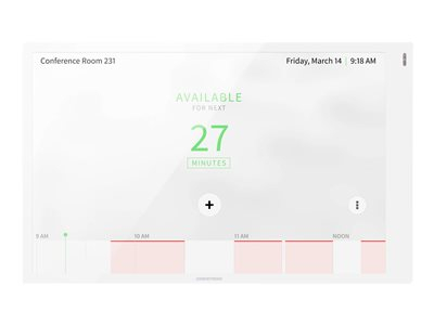 Crestron TSW-1070-W-S - Panneau de contrôle avec écran tactile - sans fil, filaire - Bluetooth, 802.11a/b/g/n/ac - 2.4 Ghz, 5 GHz - 10/100 Ethernet - blanc - lisse