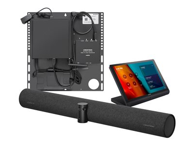 Crestron Flex UC-B31-T - For Microsoft Teams Rooms - système de conférence pour petites salles (console d'écran tactile, mini PC, barre vidéo) - power adapter included