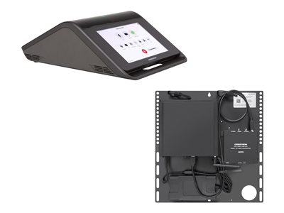 Crestron Flex UC-M50-NC-Z - Pour les salles Microsoft Zoom de taille moyenne - kit de vidéo-conférence (console d'écran tactile, mini PC, convertisseur HDMI vers USB 3.0) - Certifié pour Zoom Rooms - noir - power adapter included