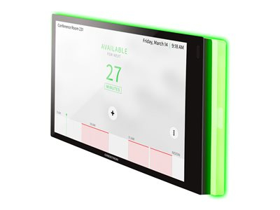 Crestron TSW-770-LB-B-S - Bar lumineux de disponibilité des salles de réunion - noir uni