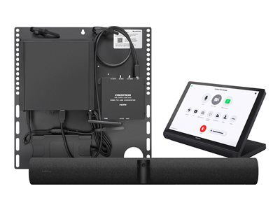 Crestron Flex UC-B31-Z - Pour Zoom Rooms - système de conférence pour petites salles (console d'écran tactile, mini PC, barre vidéo) - power adapter included