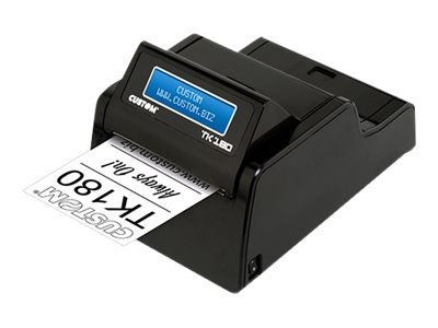 Custom TK180 - Imprimante de reçus - thermique direct - Rouleau (8,25 cm) - 203 dpi - jusqu'à 200 mm/sec - USB, RS232, LAN