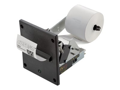 Custom TG02H - Imprimante de reçus - thermique direct - Rouleau (5,7 cm) - 203 dpi - jusqu'à 80 mm/sec - USB, RS232 - outil de coupe