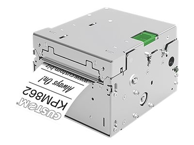 Custom KPM862 - Imprimante de reçus - thermique direct - Rouleau (8,6 cm) - 203 dpi - jusqu'à 220 mm/sec - USB, LAN, RS232 - outil de coupe