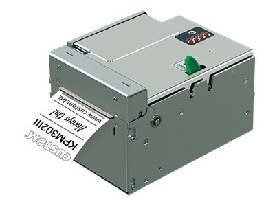 Custom KPM302III - Imprimante de reçus - transfert thermique - Rouleau (8,25 cm) - 203 dpi - jusqu'à 200 mm/sec - USB, LAN, RS232 - outil de coupe