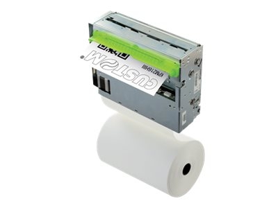 Custom KPM216HIII ETH - Imprimante de reçus - thermique direct - Rouleau (21,6 cm) - 203 dpi - jusqu'à 200 mm/sec - USB, LAN, RS232 - outil de coupe