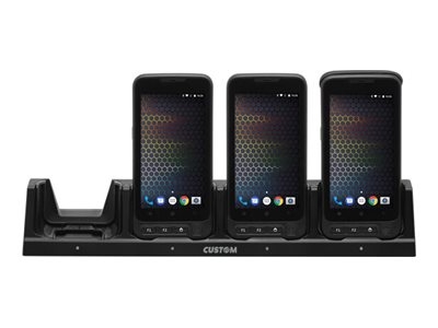 Custom CR-RP3-CA4 - Station de charge portable - connecteurs de sortie : 4 - pour P-RANGER