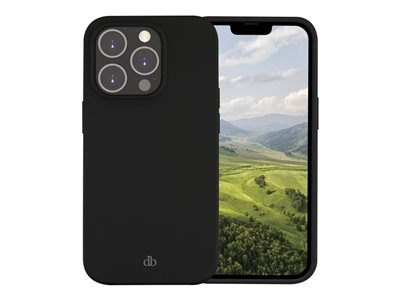 dbramante1928 Greenland - Coque de protection pour téléphone portable - 100 % de plastique recyclé - noir nuit - pour Apple iPhone 14 Pro Max