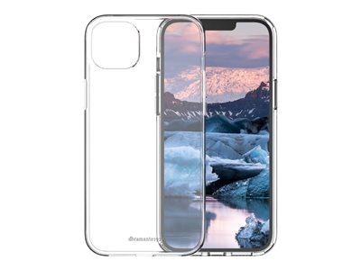 dbramante1928 Iceland Pro - Coque de protection pour téléphone portable - bouton-pression - 100 % de plastique recyclé - clair - pour Apple iPhone 14 Plus