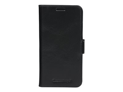 dbramante1928 Copenhagen Slim - Étui à rabat pour téléphone portable - cuir pleine fleur - noir - pour Apple iPhone 11