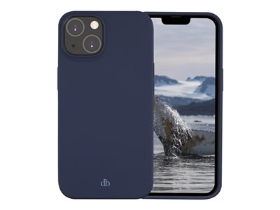 dbramante1928 Greenland - Coque de protection pour téléphone portable - 100 % de plastique recyclé - bleu Pacifique - pour Apple iPhone 14