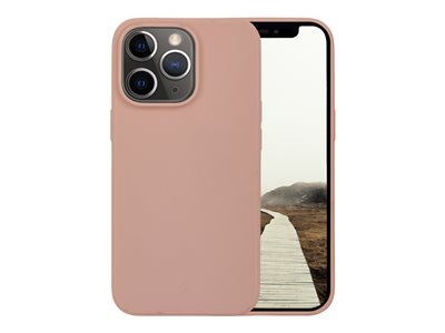 dbramante1928 Greenland - Coque de protection pour téléphone portable - bouton-pression - 100 % de plastique recyclé - sable rose - pour Apple iPhone 13 Pro Max