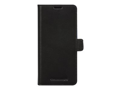 dbramante1928 Lynge - Étui à rabat pour téléphone portable - cuir pleine fleur - noir - pour Samsung Galaxy S21+ 5G