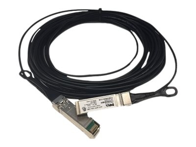 Dell 10GbE - Câble réseau - SFP+ pour SFP+ - 3 m - 3 m - fibre optique - actif - pour Networking C9010, S6010, S6100; PowerEdge C6420; ProSupport Plus N3132, S4048, Z9100