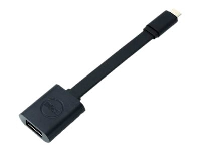 Dell - Adaptateur USB - USB-C (M) pour USB type A (F) - USB 3.1 - 13.2 cm - noir