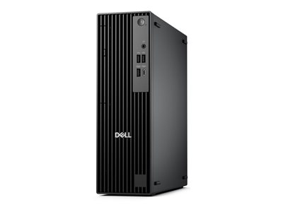 Dell Pro Slim QCS1250 - Ordinateur de bureau mince Core i5 i5-14500 / jusqu'à 5 GHz - RAM 16 Go - SSD 512 Go - NVMe - UHD Graphics 770 - Gigabit Ethernet - Win 11 Pro - moniteur : aucun - noir - BTS - avec 1 an de base sur site (AT, DE - 2 ans)