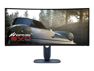 Alienware AW3425DW - Moniteur OLED - jeux - incurvé - 34" (34.2" visualisable) - 3440 x 1440 @ 240 Hz - 1000 cd/m² - 1500000:1 - DisplayHDR 400 True Black - 0.03 ms - 2xHDMI, DisplayPort - BTO - avec 3 ans de service matériel de base avec Advanced Exchange après diagnostic à distance