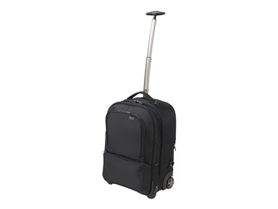 DICOTA Backpack Roller Pro - Sac à dos/chariot pour ordinateur portable - 17.3"