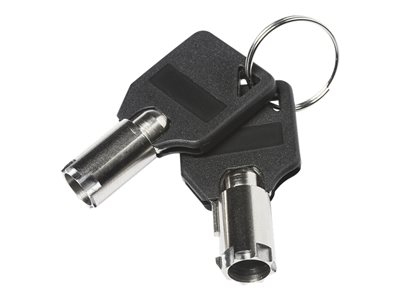 DICOTA - Clé principale de verrou de câble - noir / argent (pack de 2)