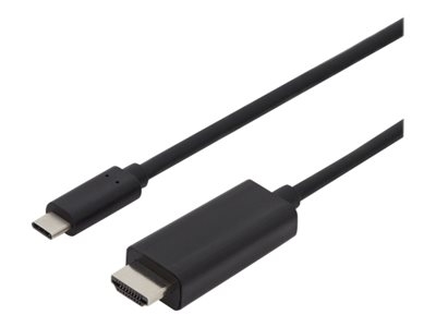 DIGITUS - Câble adaptateur - USB-C mâle pour HDMI mâle - 5 m - support 4K