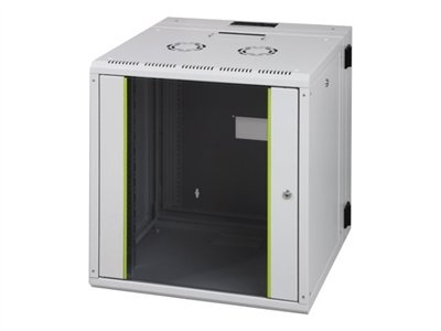 Digitus - Armoire - montable sur mur - gris, RAL 7035 - 16U - 19"
