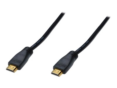 DIGITUS - Câble HDMI - HDMI mâle pour HDMI mâle - 20 m - double blindage - noir