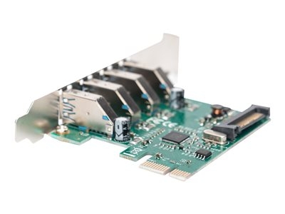 DIGITUS - Adaptateur USB - PCIe 2.0 - USB 3.0 x 4