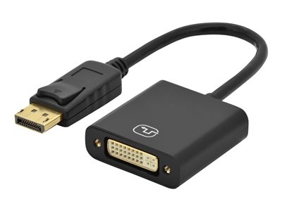 ASSMANN - Adaptateur vidéo - DisplayPort (M) pour DVI-I (F) - 15 cm - moulé - noir
