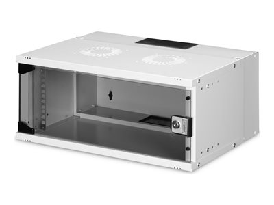 19IN 4U wall mounting cabinet SOHO PRO 240 x 540 x 400 mm grey