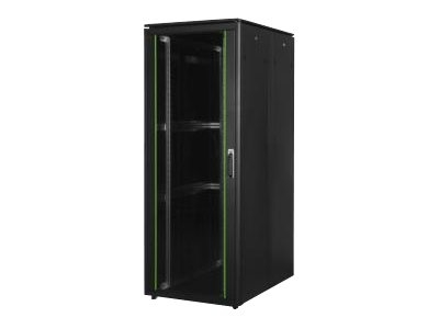 Digitus Unique DN-19 42U-8/12-1B - Rack armoire - noir, RAL 9005 - 42U - 19"