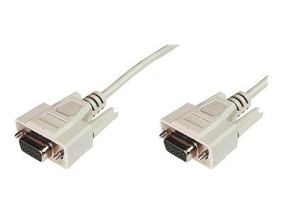ASSMANN - Câble série - DB-9 (F) pour DB-9 (F) - 3 m - moulé, vis moletées - beige
