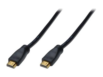 ASSMANN HDMI High Speed - Câble HDMI - HDMI mâle pour HDMI mâle - 10 m - double blindage - noir