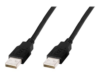 ASSMANN - Câble USB - USB (M) pour USB (M) - USB 2.0 - 5 m - moulé - noir