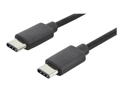 ASSMANN - Câble USB - USB-C (M) pour USB-C (M) - USB 2.0 - 1 m - moulé - noir