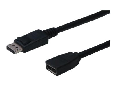 ASSMANN - Rallonge de câble DisplayPort - DisplayPort (M) pour DisplayPort (F) - 2 m - moulé - noir