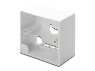 DIGITUS - Boîtier du répartiteur surface réseau - blanc pur, RAL 9010