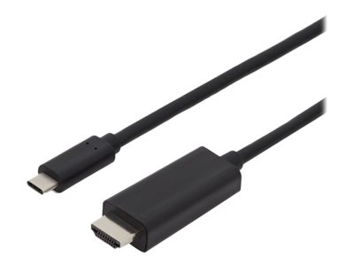 DIGITUS - Câble adaptateur - USB-C mâle pour HDMI mâle - 2 m - support 4K