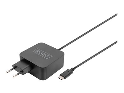 DIGITUS - Adaptateur secteur - CA 100-240 V - 65 Watt - noir